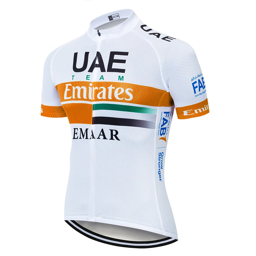 Cycling jersey Команда ОАЭ PRO Велоспорт Джерси 9D гель велосипед шорты Костюм MTB Ropa Ciclismo мужские летние велосипедный майон culotte одежда - Цвет: Cycling jersey