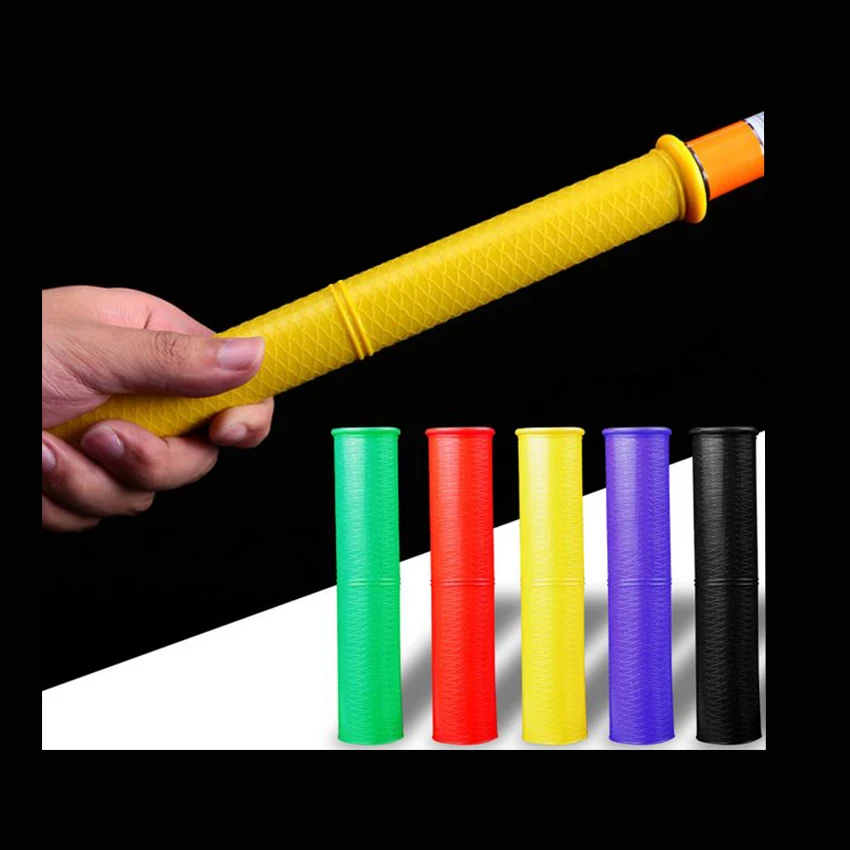 Защитная силиконовая термоусадочная трубка с нескользящей удочкой рукоятка