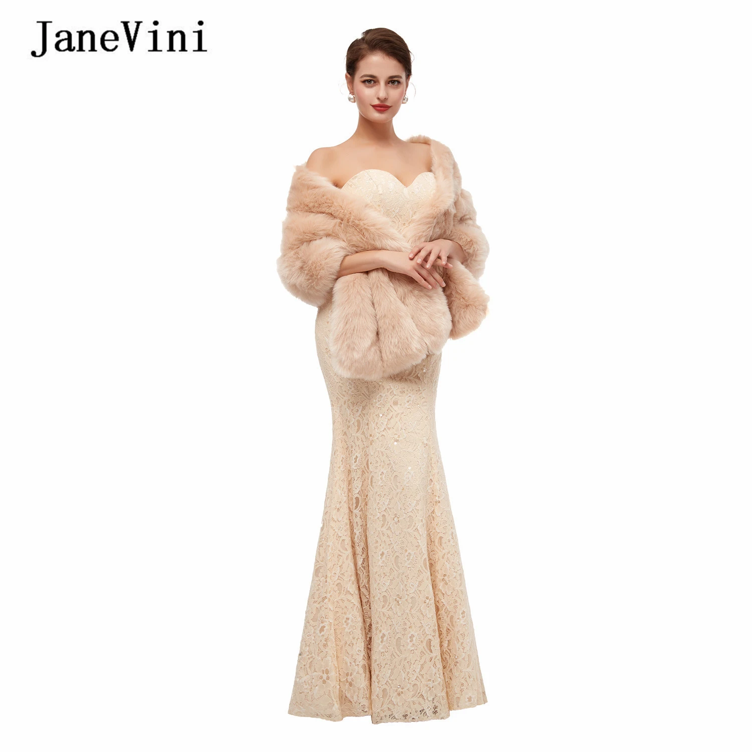 Элегантная зимняя женская шаль и накидка jaevini верхняя одежда из искусственного