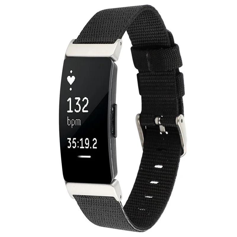 Нейлоновый ремешок для Fitbit Inspire HR Браслет Ремешок Для Inspire HR часы тканевый Браслет замена Смарт часы аксессуар петля
