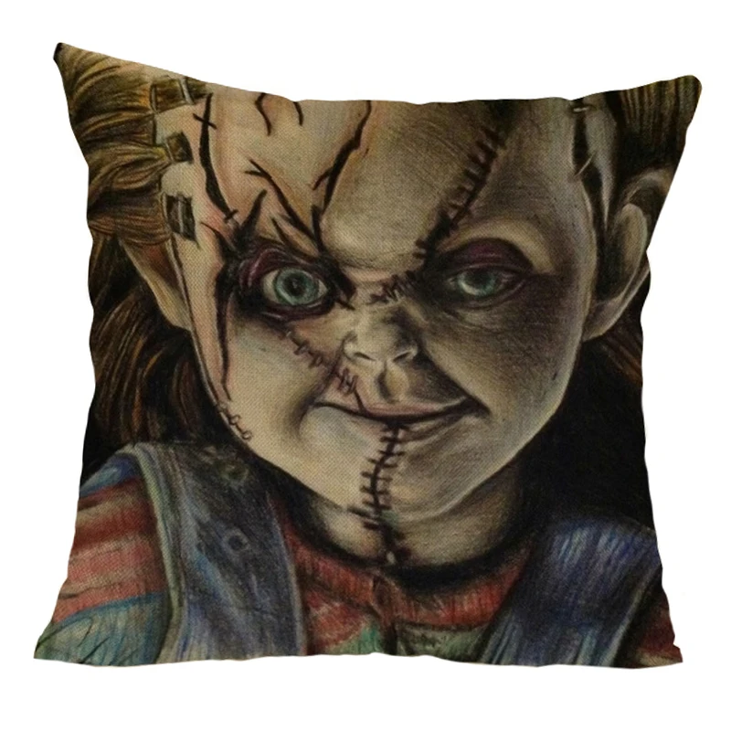 Чехлы на заказ диванные подушки персонажа из фильма ужасов Убийцы Чаки Джейсон