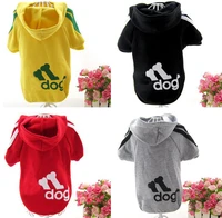 winter dog hoodies for small medium dogs soft fleece puppy clothes coat sweatshirt dog outfits pet bulldog pug hoodies clothes