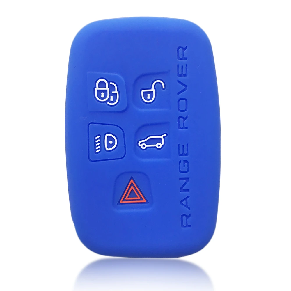 Силиконовый чехол для автомобильного ключа Land Rover Freelander 2 Range Velar 2020 Discovery Sport 2019 Vogue