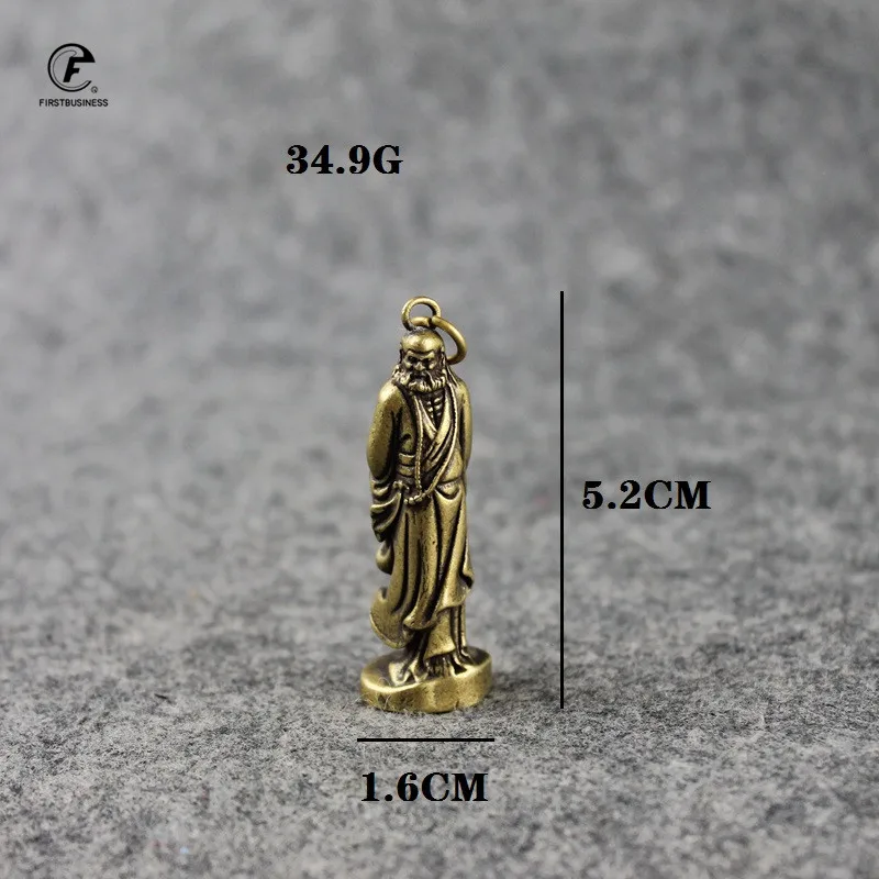 Статуя Будды Dharma из чистой меди домашний декор латунная скульптура Бодхи