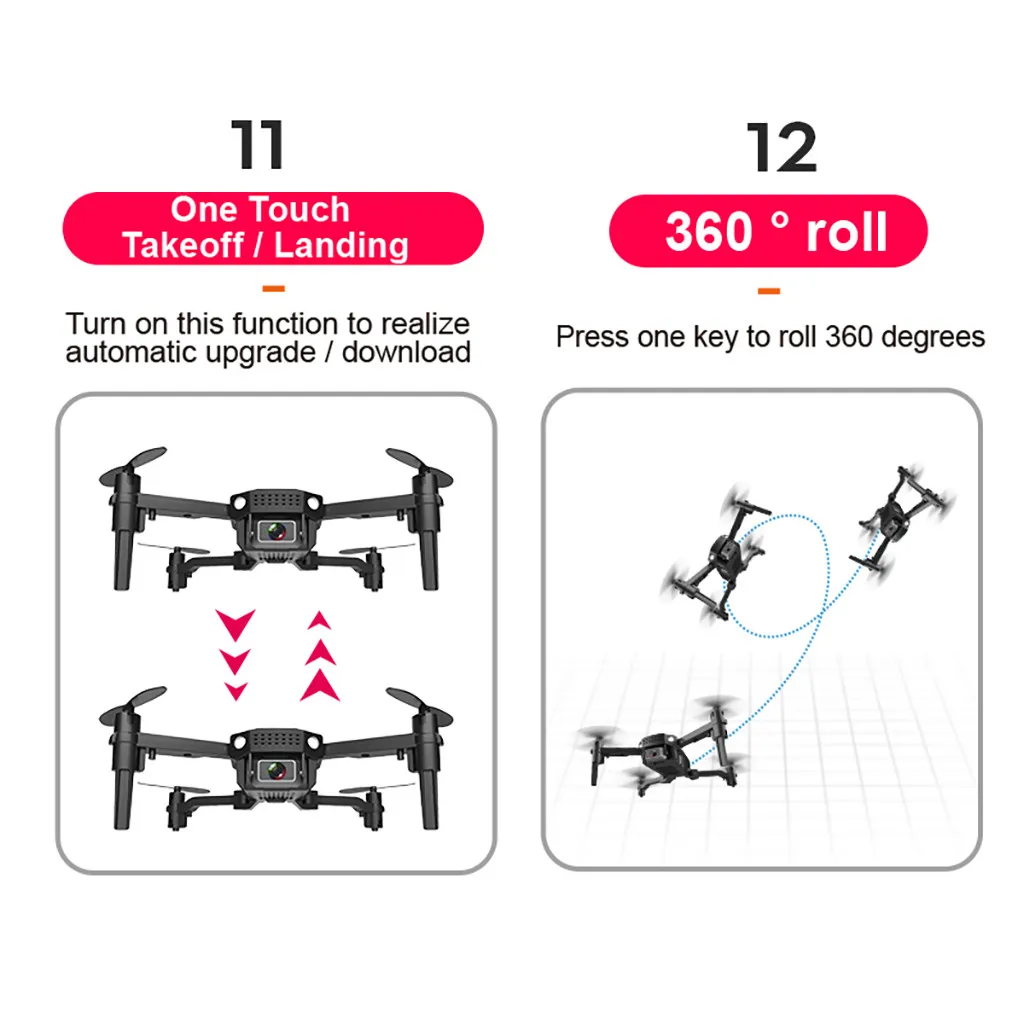 

Jjr16 Mini Drone 4k Professional Hd Fpv Quadcopter With 4k Camera Ufo Drones Flying Toys For Boys Teens Child Drone#n