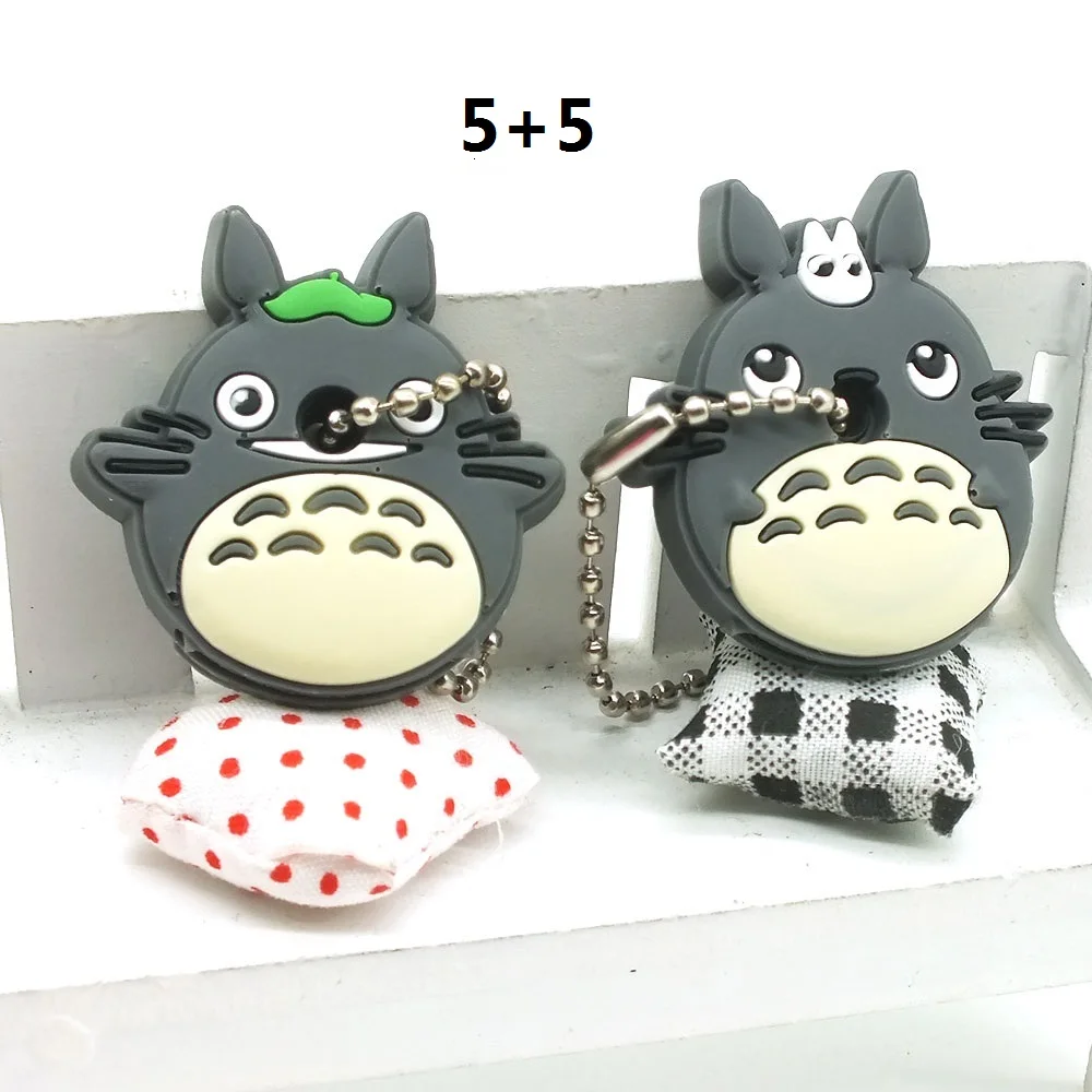 10 шт./партия милый мультфильм силиконовые Защитный ключ чехол Крышка для ключей