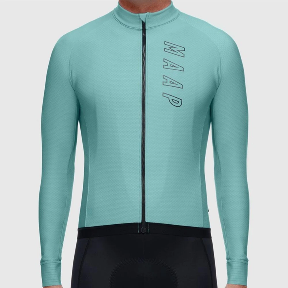 

2021 Classic Style Maap Autumn Men Long Aleeves Cycling Jersey MTB Mountain Bike Tops Clothing Comfortable And Breathable Shirt