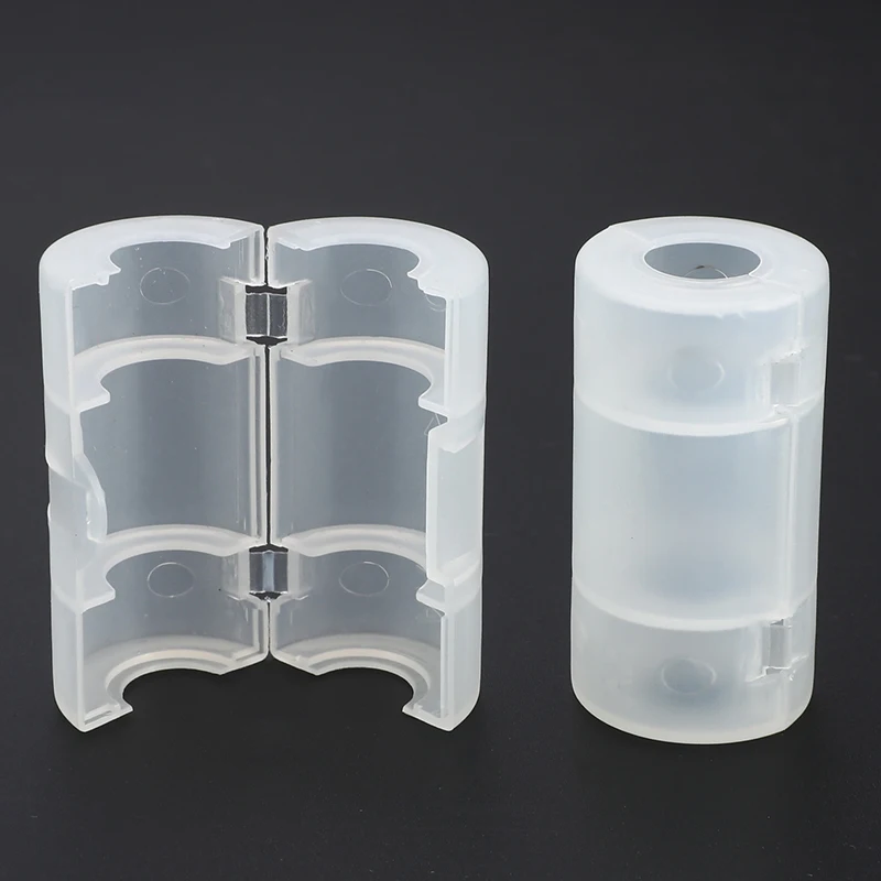 2pcs AAA To AA/ AA to C Size Household Battery Converter Mini Adapter Trip Large Strength Bettery Holders Home | Электроника