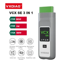 VXDIAG Diagnostic Tool VCX SE 3 IN 1 for Benz OBD2 Code Scanner Diagnostic auto for BMW ABS TPMS SRS Oil Reset Car Tools For VW