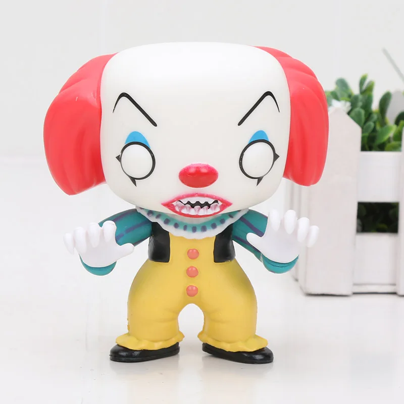 5 NECA Horror Stephen King's Movie It pennywise фигурка Джокер клоун Классическая канализационная сцена модель ПВХ фигурка коллекционная игрушка - Цвет: 5