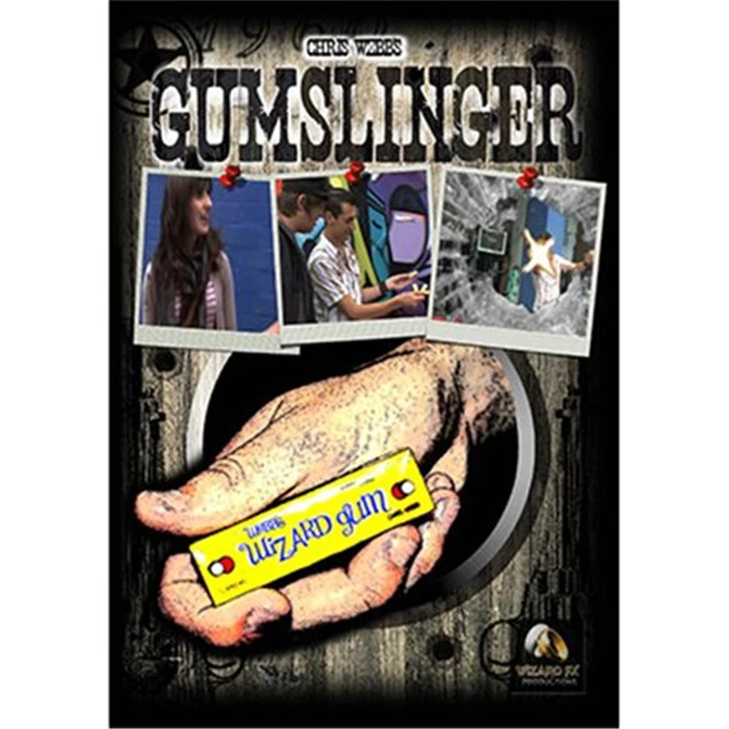 Магические фокусы GumSlinger Криса Webb и Волшебника FX для производства магических