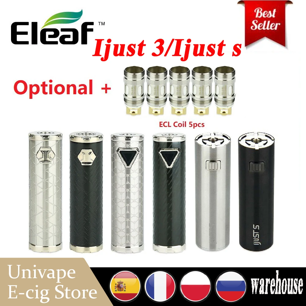 Оригинальный аккумулятор Eleaf Ijust 3 S со встроенной батареей 3000 мАч электронная