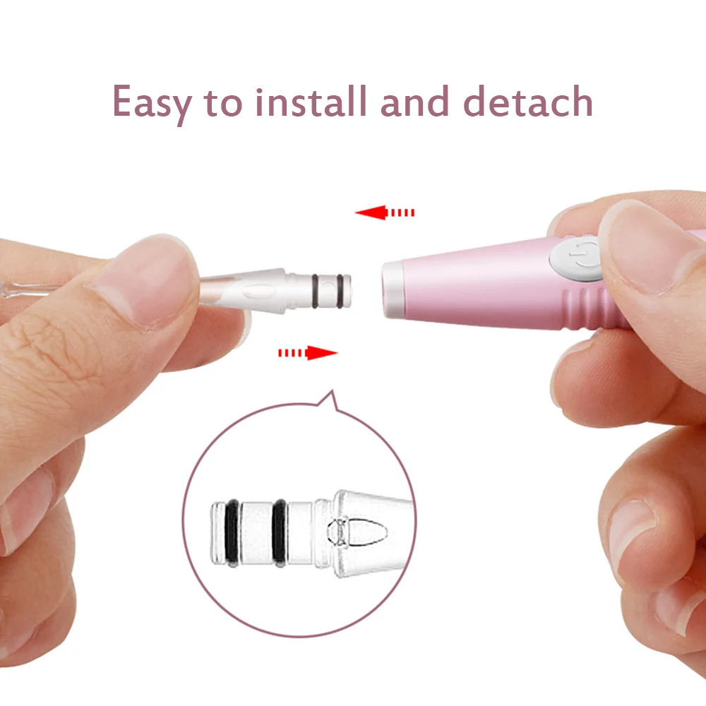 Ушной очиститель светодиодный фонарик Curette ухо Чистый Макияж светящийся ушной