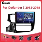 Автомагнитола Srnubi, Android 10, 2 din, 4G, GPS, DVD, для Mitsubishi Outlander 3 GF0W GG0W 2012 - 2018