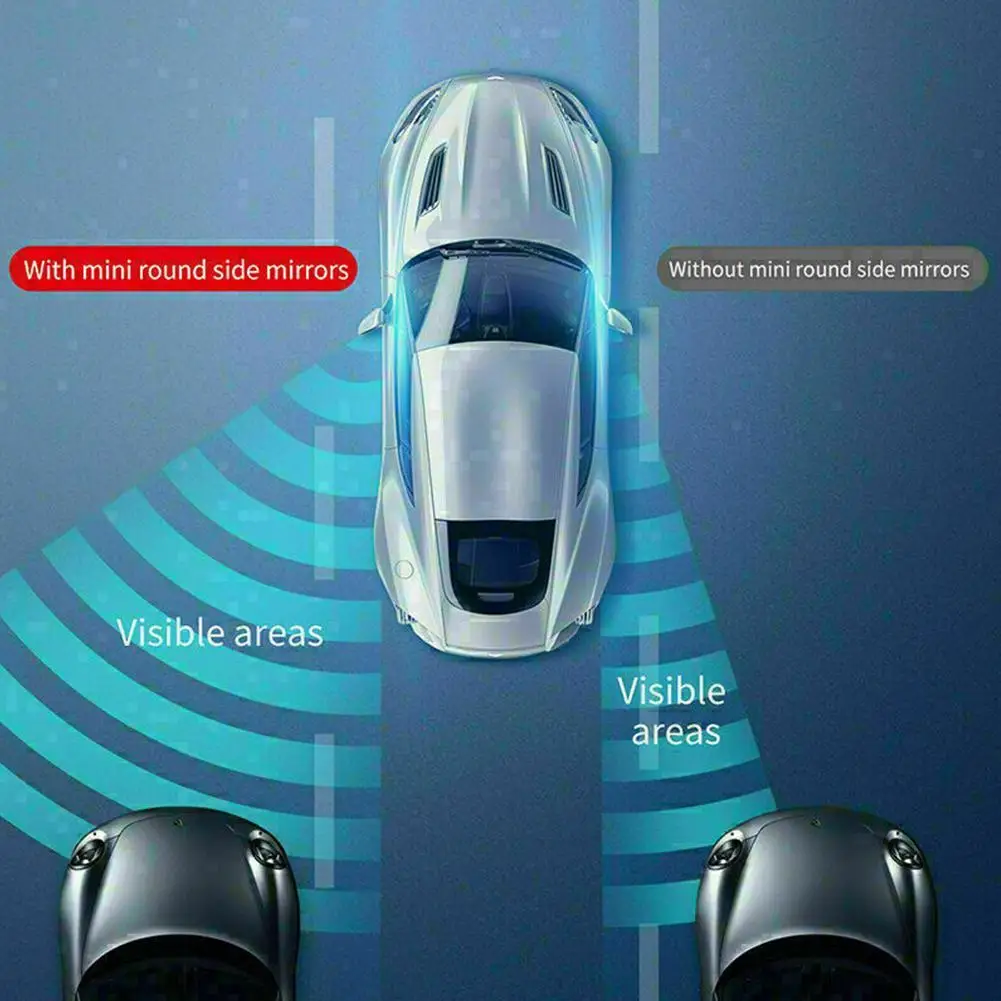 1 Pair 360 Degree Car Rearview HD Blind Spot Mirror Adjustable for Chevrolet Cruze OPEL MOKKA ASTRA J Opel Insignia | Автомобили и