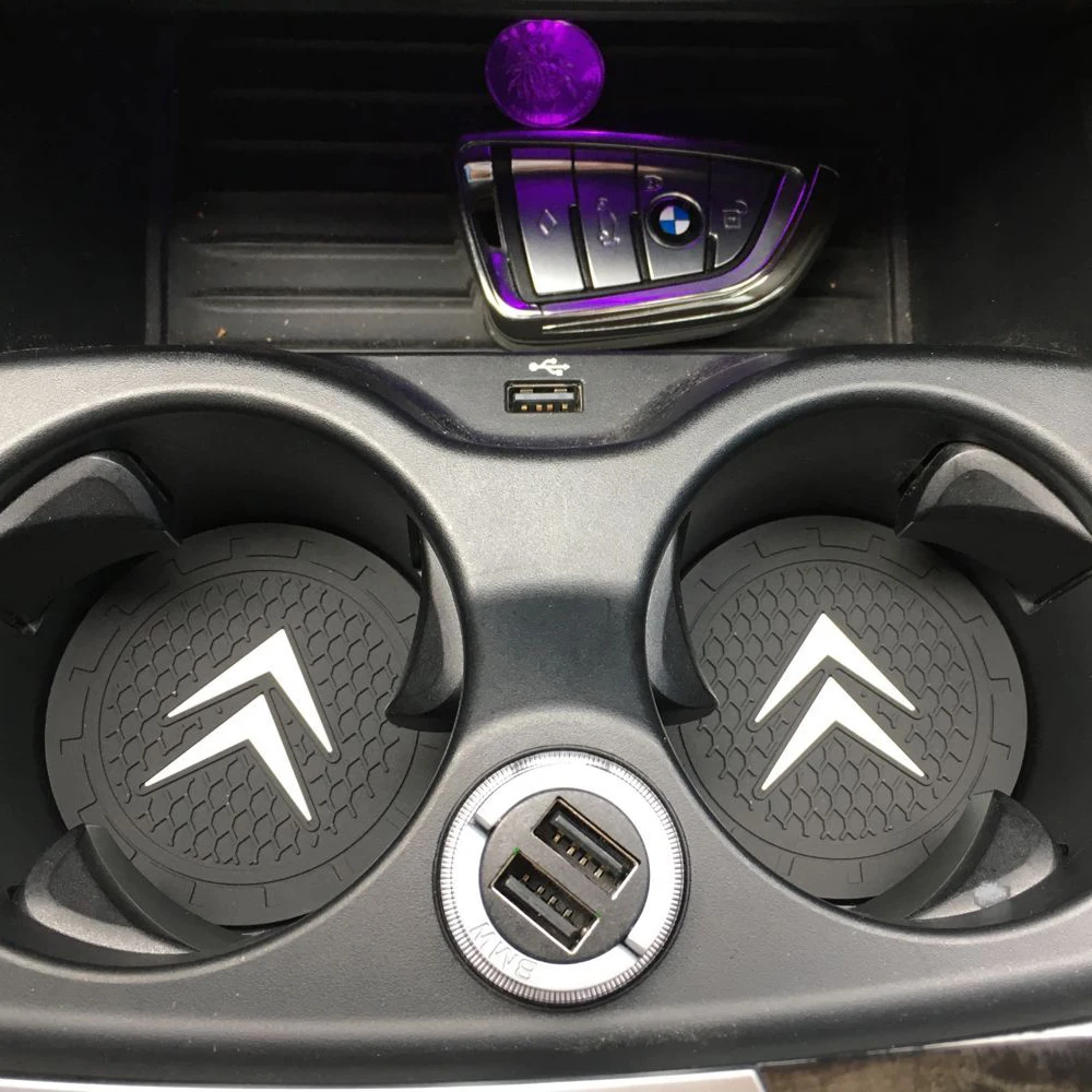 1 шт. украшение для стайлинга автомобиля нескользящий коврик подставка из ПВХ