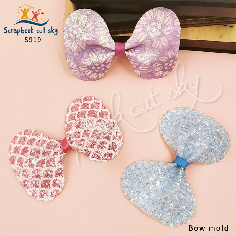 

Bowknot S919 Muyu 2020's new Scrapbook dies products are suitable for general-purpose machines in the market