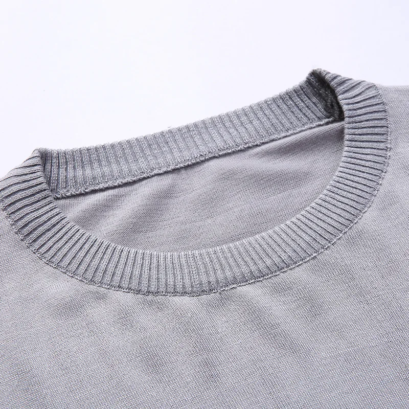 

2020 Men's Autumn New Long-Sleeved Sweater Youth Slim Versitile Striped Sweater