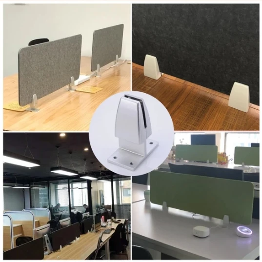 Домашнее офисное оборудование стеклянная папка зажим для экрана Настольная