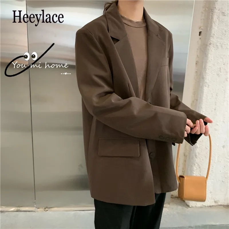 

Autumn Women Blazers Solid Office Lady Korean Vintage Loose Blazer Feminino Classical 2020 Chaqueta Mujer