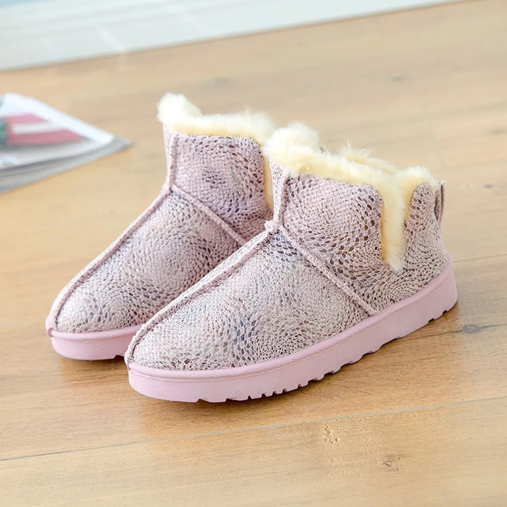 Ботильоны для женщин теплые зимние ботинки на меху женская зимняя обувь женские
