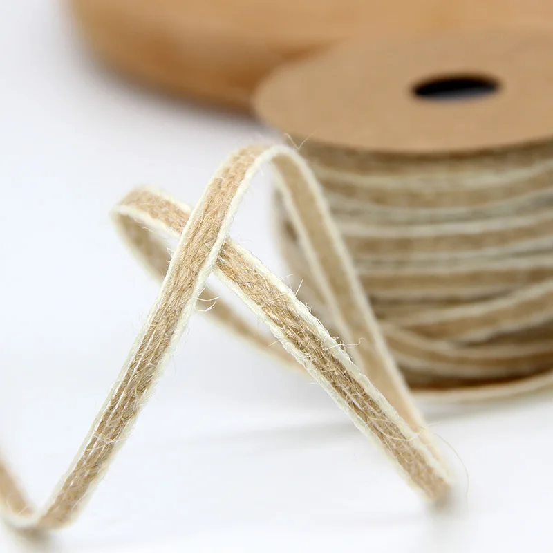 10m Natural Jute Twine Rope Hemp Twisted Cord Macrame String Party Wedding Gift Wrapping Cords DIY Craft Handmade Decoration | Дом и сад