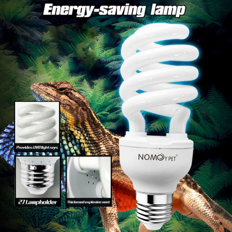 Лампа от солнца кальция для рептилий суккулентов 26 Вт энергосберегающая