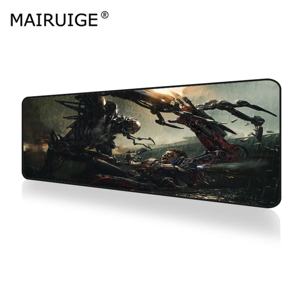 

Black Cloth Mouse Pad XXL PC Game Desk Mat Computer PC Large Keyboard Pad Gaming MousePad 90x40cm/80x30cm for Laptop Table Pads