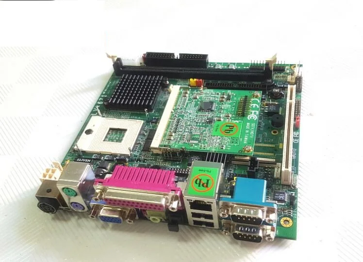 Новый оригинальный встроенный мини ITX материнская плата LV 671NSMA 671 IPC компьютерная