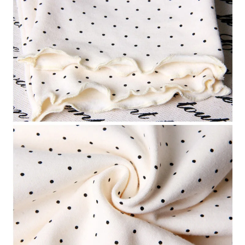 Пижамный комплект KISBINI Женский мягкая одежда для сна из 100% хлопка с принтом в