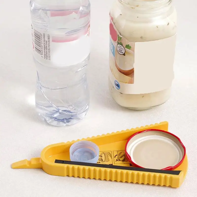 

Creative Multi-function Bottle Opener Jar Opener Easy Grip Bottle Opener Twist Off Lid Quick Opening Cooking Everyday Use