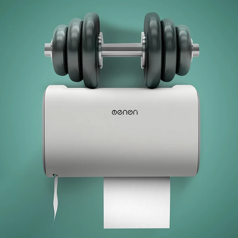 ONEUP настенные держатели для туалетной бумаги регулируемая двухслойная полка