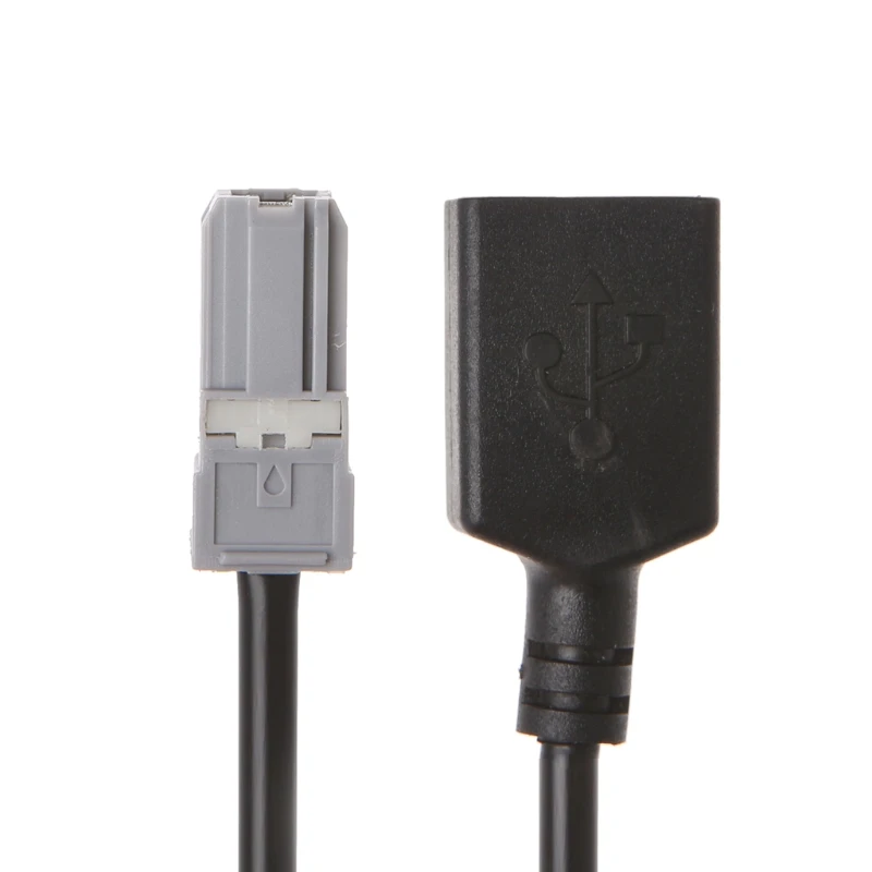 OOTDTY автомобильный Aux аудио вход медиа данных провод оригинальный штекер USB