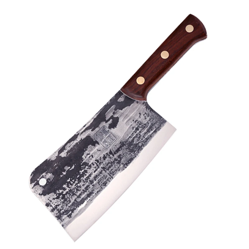 YAMY &amp CK ручной Кованый нож из высокоуглеродистой стали кости кухонный острый