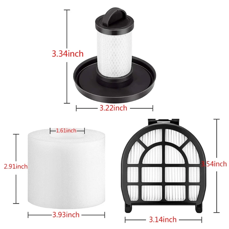 

HEPA Filter Compatible for Shark LZ600,LZ601,LZ602,LZ602C Clean Vacuums. 425B
