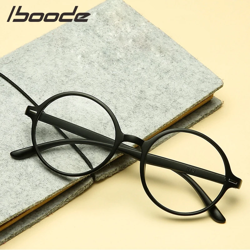 IBOODE, круглые очки для чтения, для женщин и мужчин, очки для дальнозоркости, женские и мужские очки для дальнозоркости, TR90, диоптрийные увеличительные очки