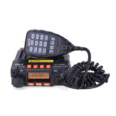 QYT KT-8900 UHF VHF Dual Band Mini Mobile Radio Transceiver 25W QYT KT8900 Vechile Mounted Two way Radio Long distance