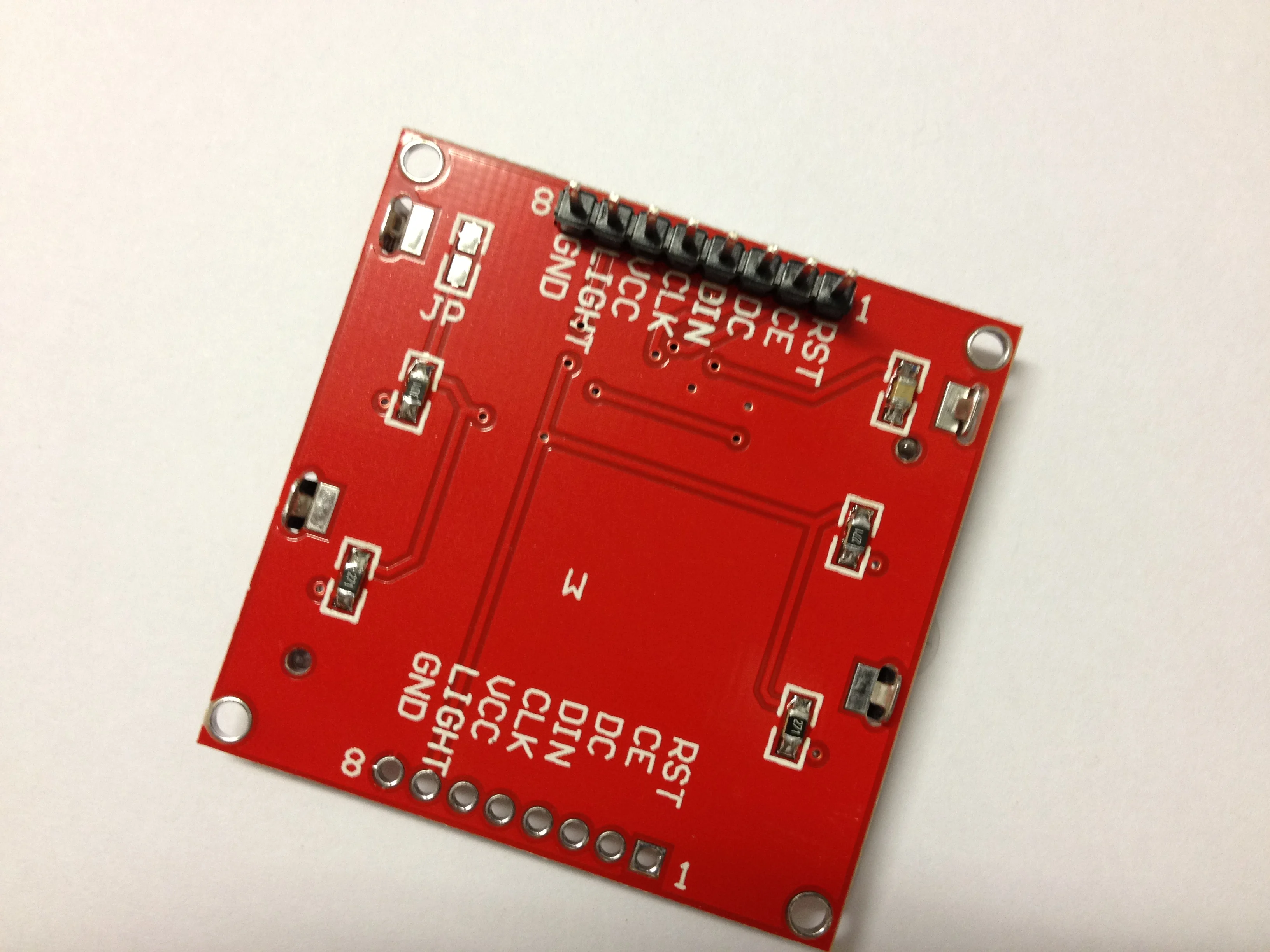 Модуль ЖК-дисплея 84x48 84*48 5100 с белым/синим адаптером черного света PCB LCD 3 В 5 в 84x84