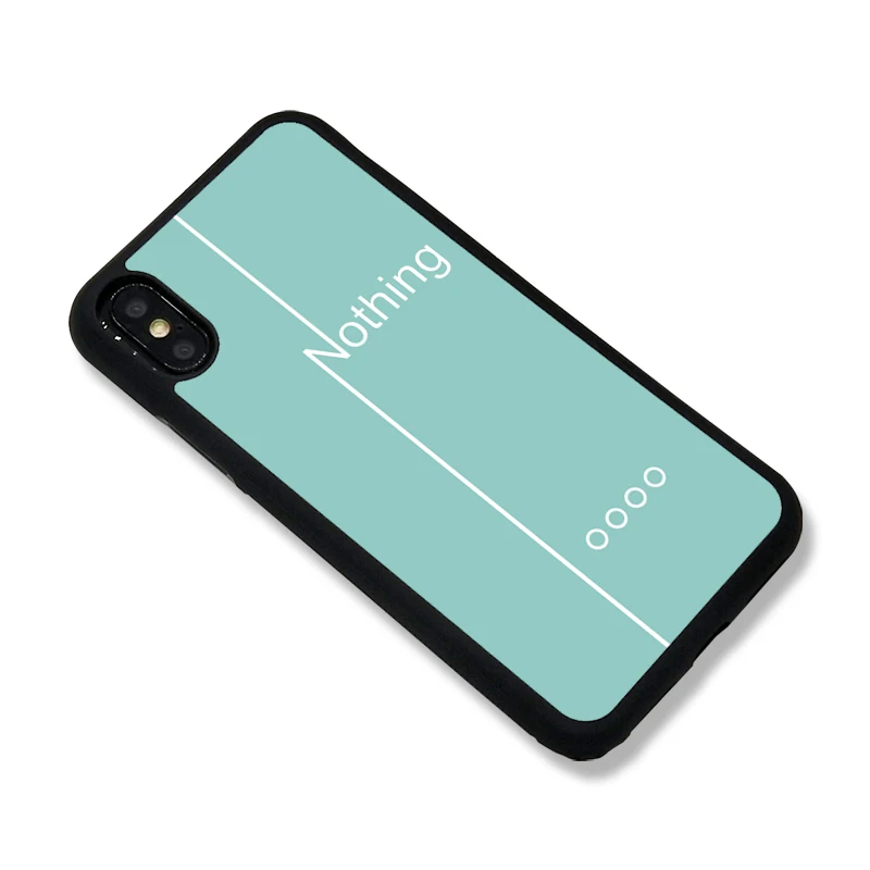 Мягкий силиконовый чехол для телефона bigflower mint color nothing letter design sense iPhone 6s plus