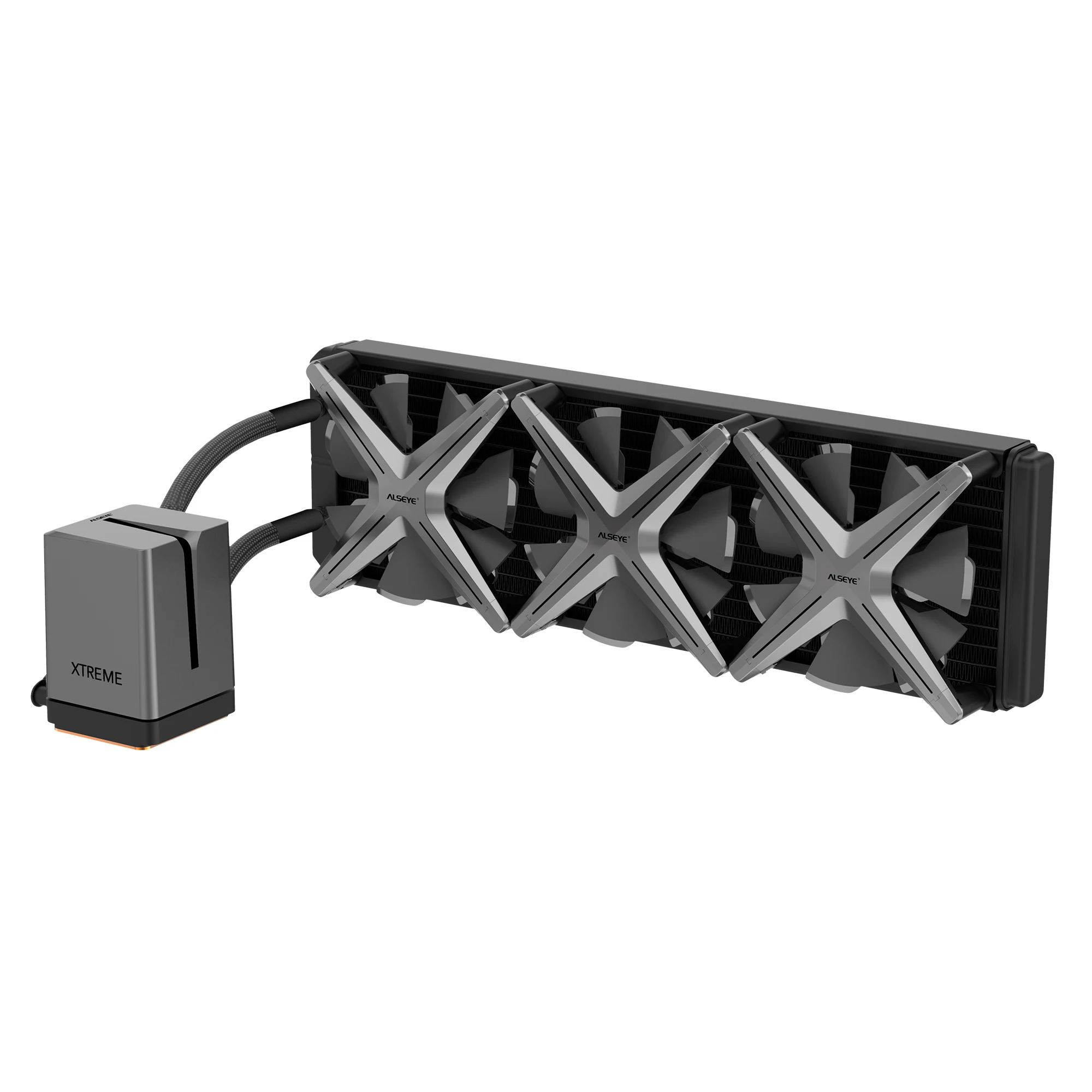 Охладитель жидкости серии ALSEYE XTREME AIO X360 регулируемое RGB Освещение для LGA