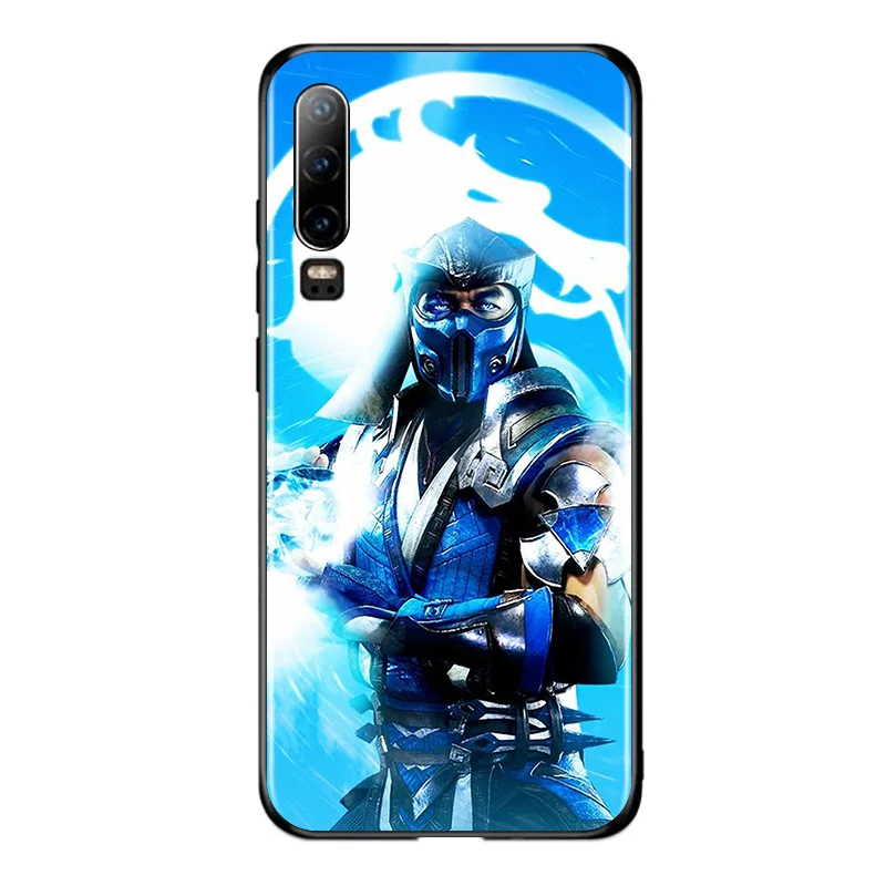 Крутой черный чехол Mortal Kombat для Huawei P40 P30 P20 P10 P9 P8 Lite E 5G 2017 2019 Pro Plus телефона |