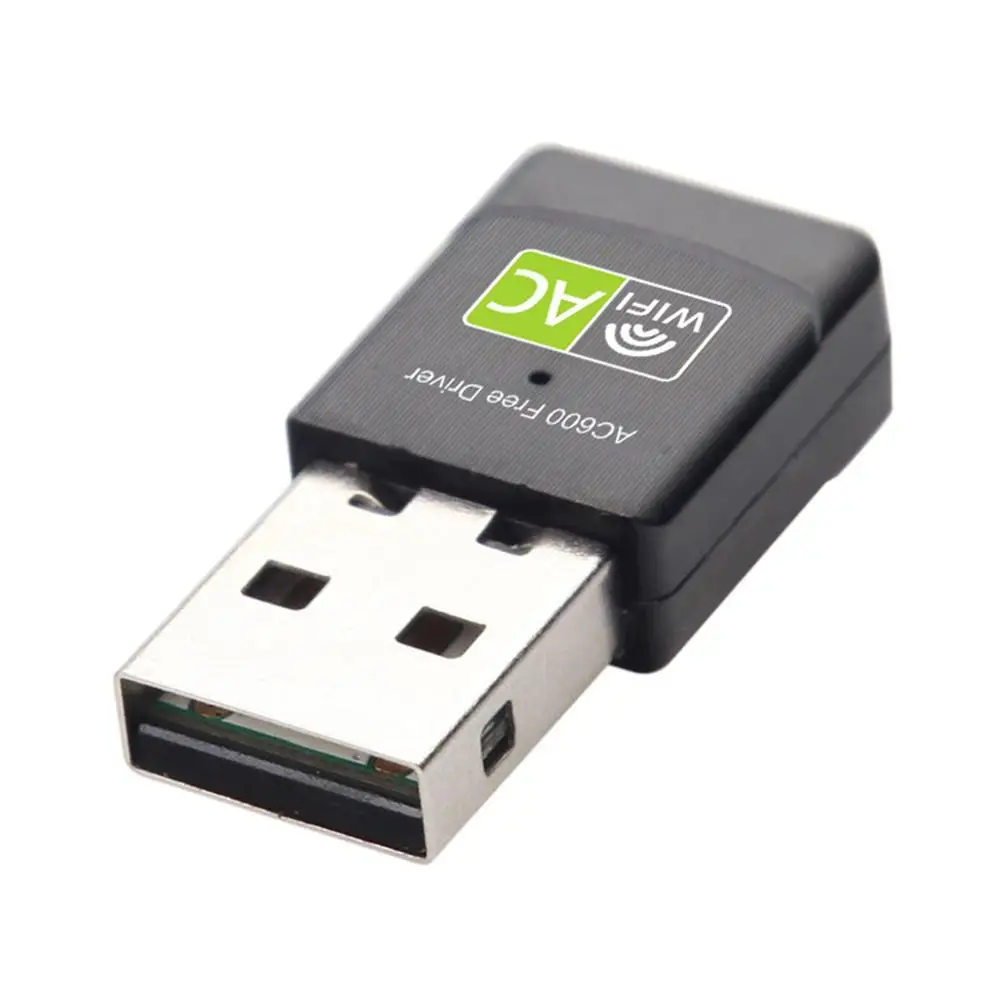 5 ГГц 600 Мбит/с Бесплатный драйвер Wifi адаптер USB Wi fi Антенна Ethernet ПК Lan ключ AC