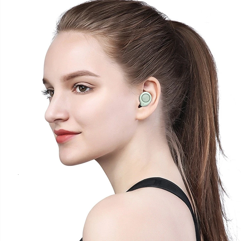 TW60 5.0 Glowing Bluetooth Earphone Binaural Wireless Earbuds Touch Control Hifi Stereo Noise Reduction Headset Ew# | Электроника