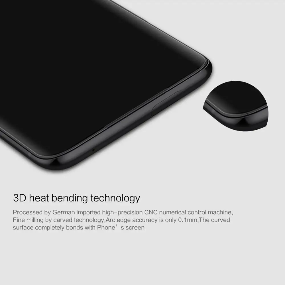 Защитное стекло Nillkin CP + Max закаленное 3d-стекло с полным покрытием для Oneplus 7T 7 Pro 6T
