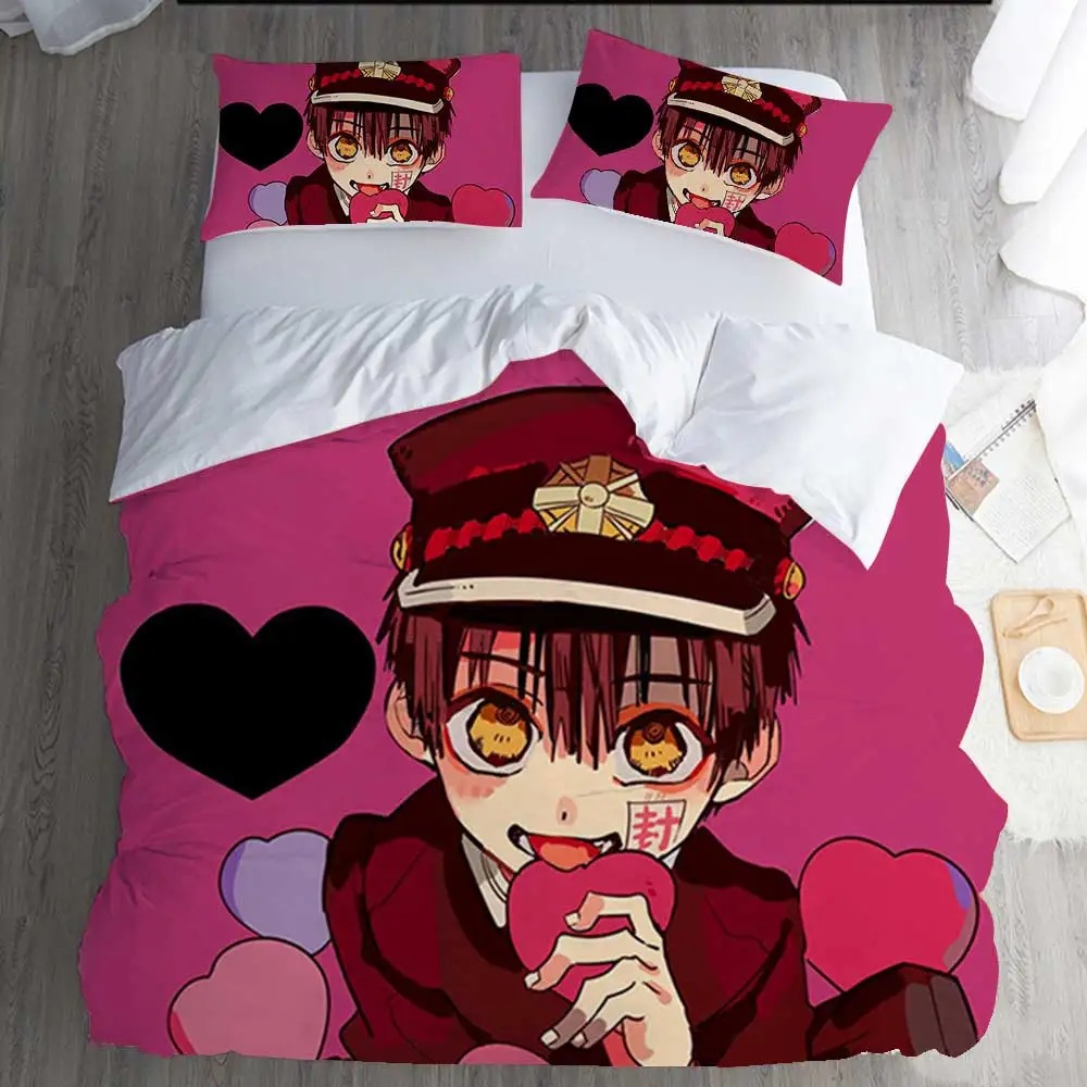 Комплекты постельного белья Hanako-kun Yugi Amane размер США/Европа/Великобритания