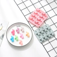 silicone unicorn cake moulds non stick kitchen bakeware cake mould pan pudding maker mold diy chocolate chip mold baking tool