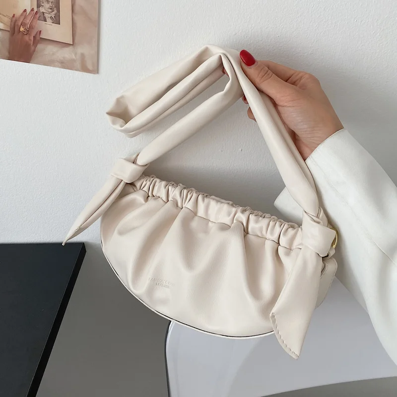 

Beibao summer single shoulder small bag 2021 new fashion fold cloud bag chain messenger bag armpit bag texture