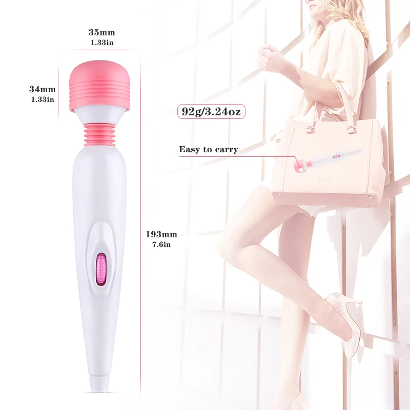 Мультискоростной волшебный массажер мощный AV вибратор точки G Стимулятор