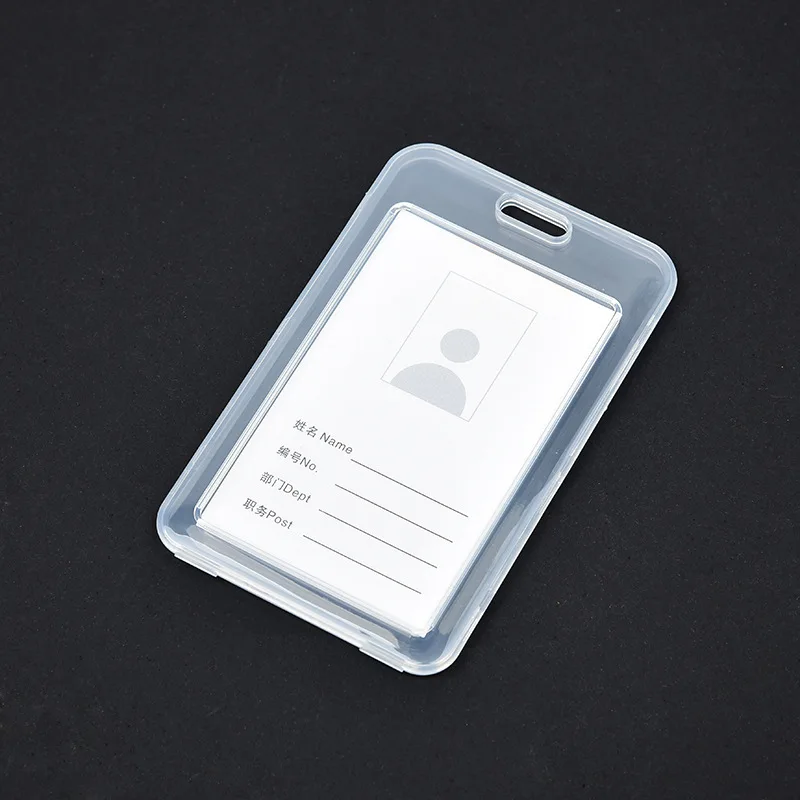 

1PCS Plastic Card Holder Case To Protect Credit Cards Bank ID Card Sleeve Unisex Waterproof Transparent PVC Card Cover