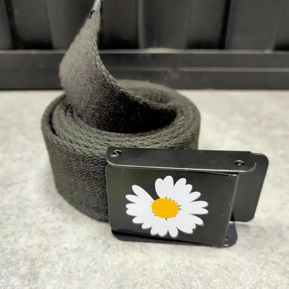 2020 ремень с маргаритками для мужчин и женщин в стиле хип-хоп цветком маргариткой